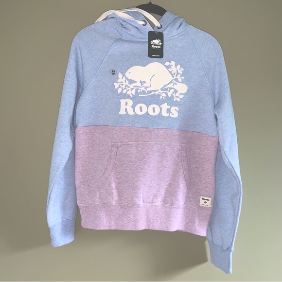 LAST CALL! ROOTS kangaroo hoodie custom split colour - Picture 1 of 6